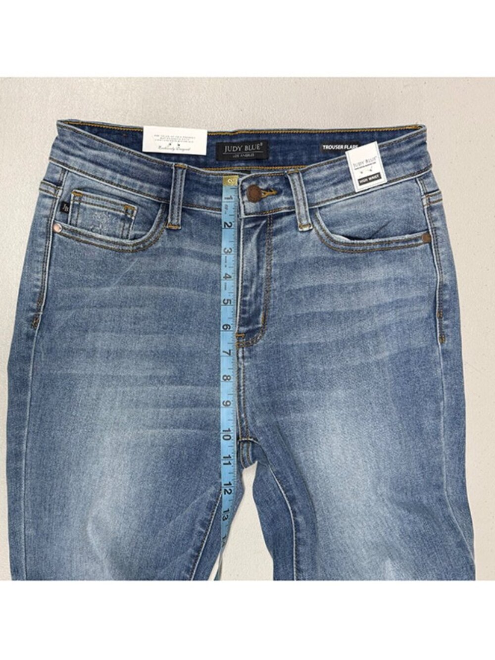 Judy Blue High Rise Flare Jeans - Picture 5 of 7